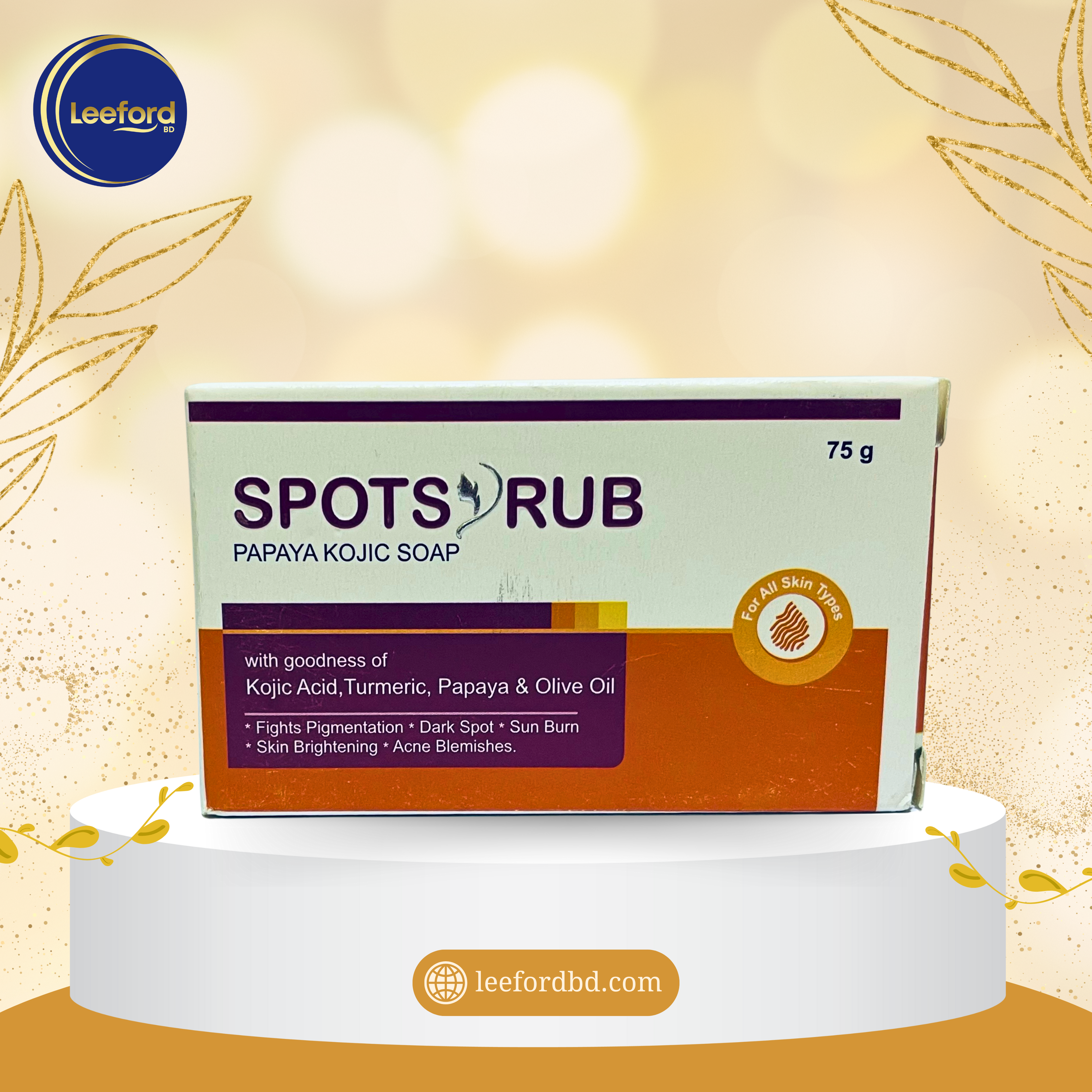 Spotsrub Papaya Kojic Soap